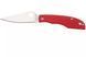Ніж Spyderco Grasshopper 12C27 G-10 Red C138GRDP 871680 фото 1