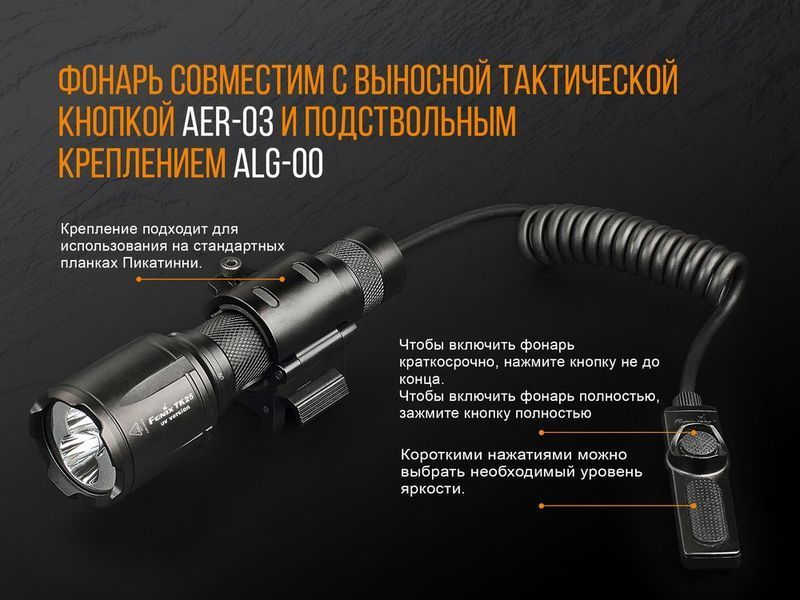 Ліхтар ручний Fenix TK25 UV Cree XP-G2 53735 фото