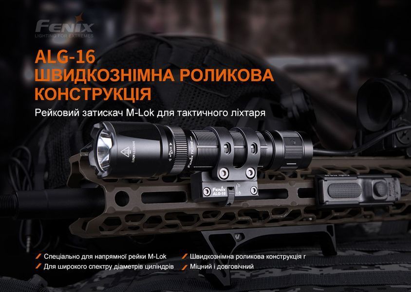 Крепление на оружие для фонарей Fenix ​​ALG-16 90161 фото
