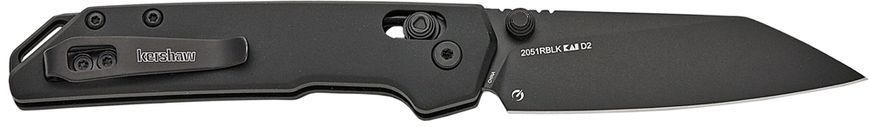 Ніж Kershaw Mini Iridium Reverse Tanto Black oxide D2 2051RBLK 17400699 фото