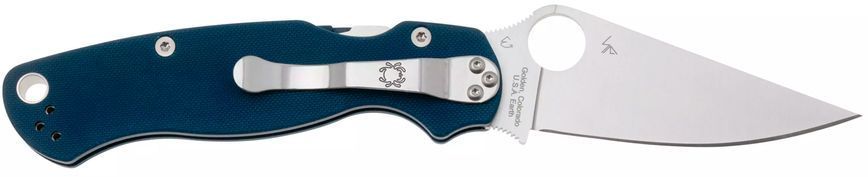 Нож Spyderco Para Military 2 CPM SPY27 G-10 Blue C81GPCBL2 871656 фото