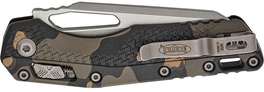 Ніж Microtech MSI Tri-Grip Polymer Apocalyptic Serrated Camo 210T-12APPMTC 14090693 фото