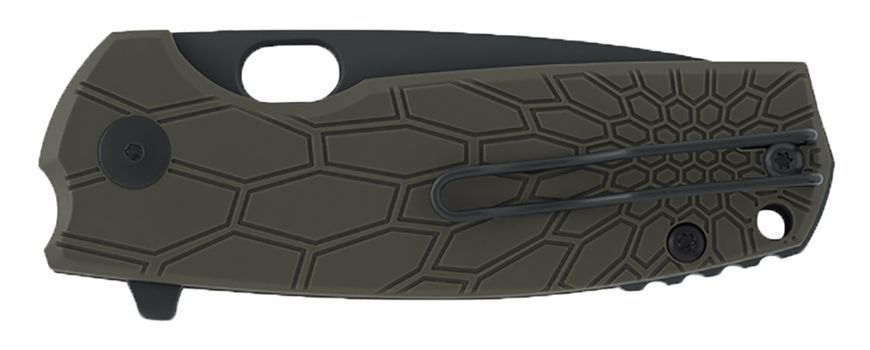 Нож Fox Core Black Blade Оливковый FX-604 OD 17530393 фото