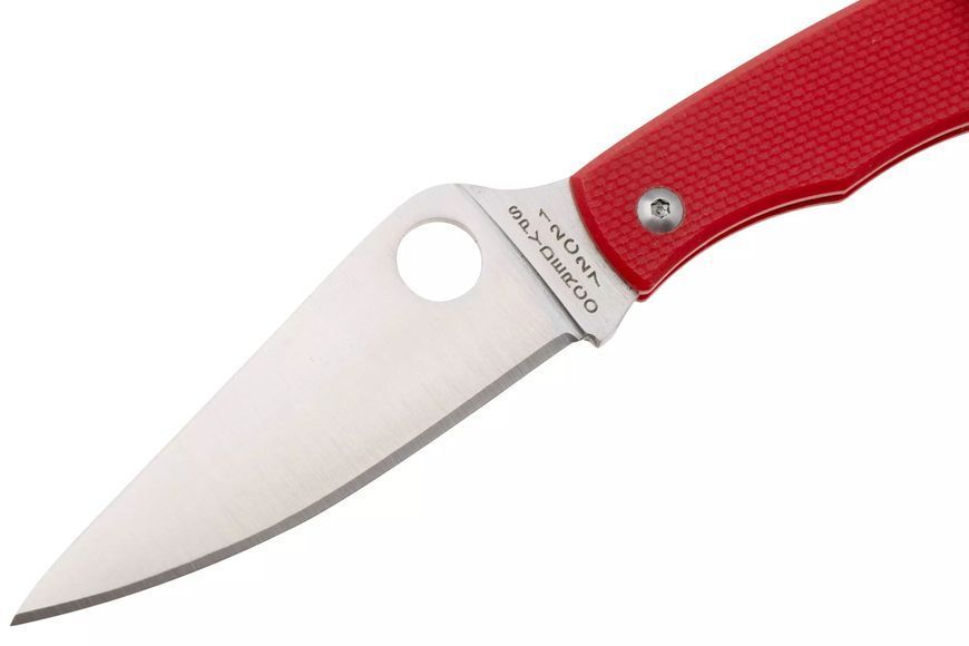 Ніж Spyderco Grasshopper 12C27 G-10 Red C138GRDP 871680 фото