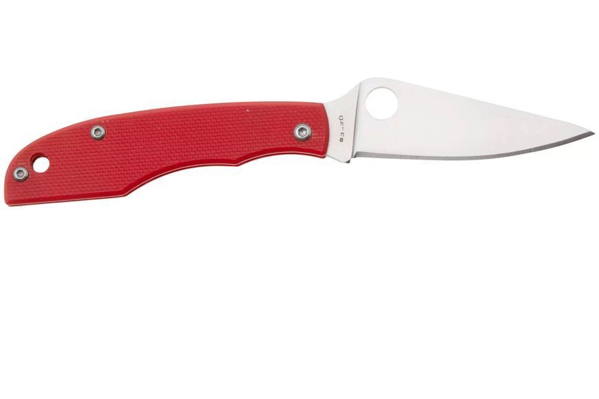 Ніж Spyderco Grasshopper 12C27 G-10 Red C138GRDP 871680 фото