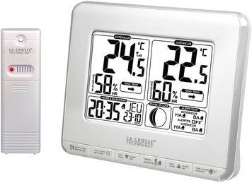 Метеостанция La Crosse WS6812 White/Silver WS6812WHI-SIL фото