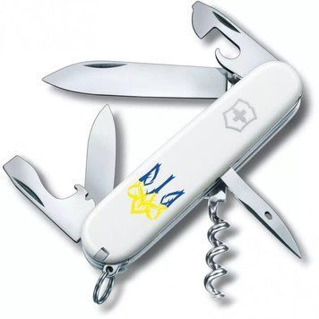Швейцарський ніж Victorinox Spartan Ukraine Тризуб готичний (1.3603.7_T0637u) V77553057 фото