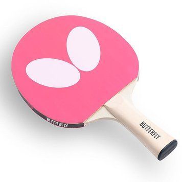 Ракетка для настільного тенісу Butterfly Logo Racket Pink FL 6017873302 932192 фото