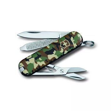 Швейцарський ніж Victorinox Classic Sd 58 мм 7 функцій Камуфляж (0.6223.94) V77552152 фото