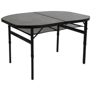 Стол Bo-Camp Northgate Oval 120x80 cm Black/Grey (1404187) DAS302568 фото