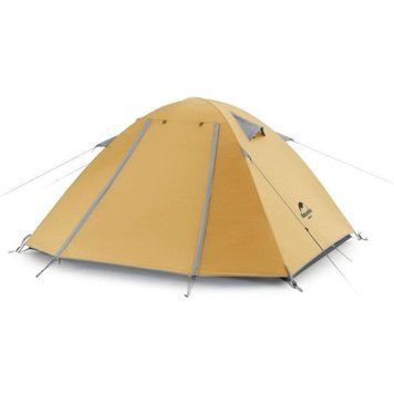 Намет тримісний Naturehike P-Series NH18Z033-P 210T/65D, Жовтий 90779 фото