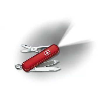 Швейцарський ніж Victorinox Swisslite 58 мм 7 предметів Червоний (0.6228) V77552220 фото