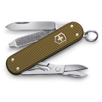 Лімітований Швейцарський ніж Victorinox Classic SD Terra Brown 58мм 5 функцій Коричневий (0.6221.L24) V77551710 фото