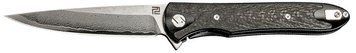 Ніж Artisan Shark TC4 Damascus Titanium Black 1707GD-BK 27980221 фото