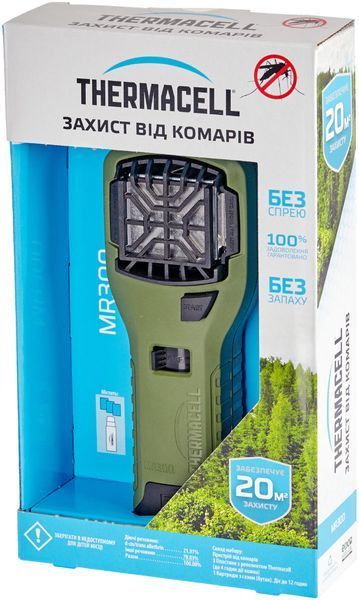 Устройство от комаров Thermacell Portable Mosquito Repeller MR-300 olive 12000528 фото