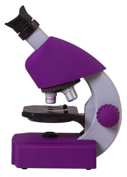 Мікроскоп Bresser Junior 40x-640x Purple з набором для дослідів і адаптером для смартфона 8851300GSF000 фото