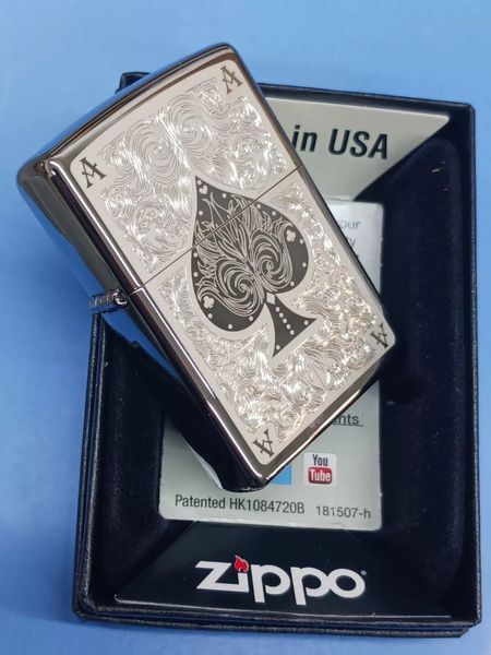 Запальничка Zippo Ace Filigree 28323 V77550072 фото