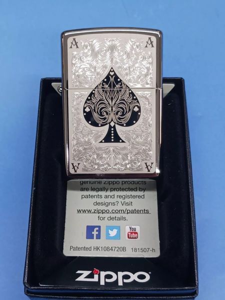 Запальничка Zippo Ace Filigree 28323 V77550072 фото