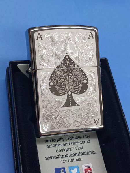 Запальничка Zippo Ace Filigree 28323 V77550072 фото