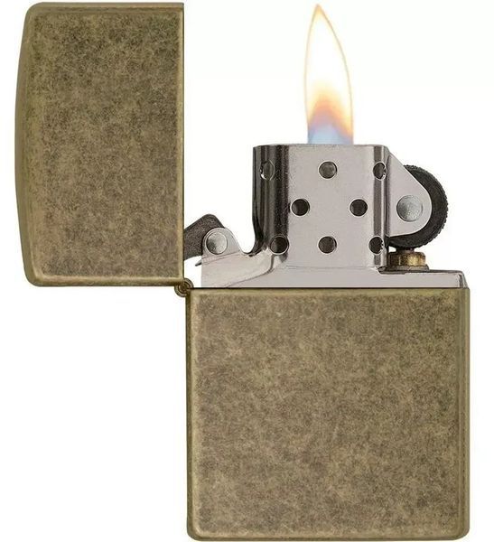 Запальничка Zippo Classic Antique Brass 201FB V77553991 фото