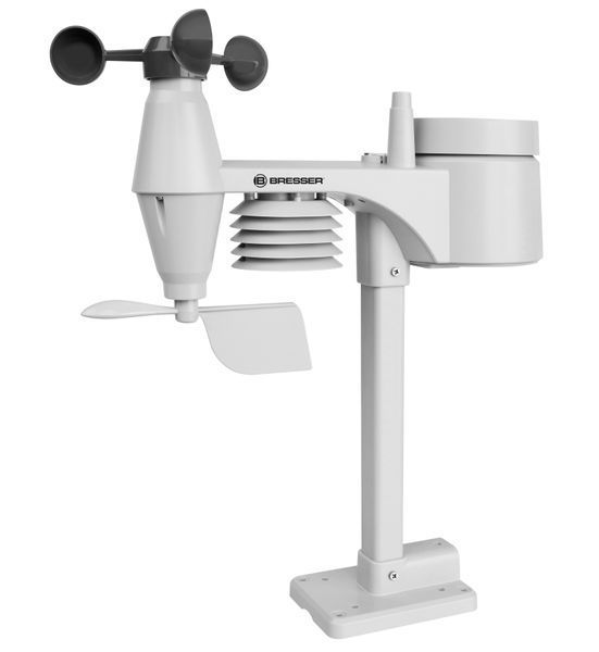 Метеостанція Bresser Weather Center 5-in-1 Black 7002510 фото