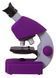 Мікроскоп Bresser Junior 40x-640x Purple з набором для дослідів і адаптером для смартфона 8851300GSF000 фото 10