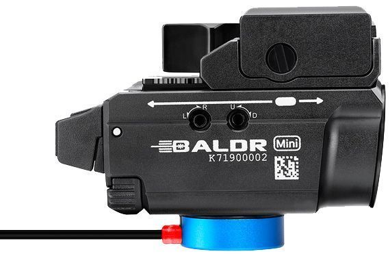 Фонарь с ЛЦУ Olight Baldr Mini Black Зеленый ЛЦУ (600 Lm) 0.0002.0025 23703240 фото