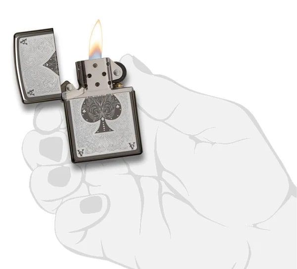 Запальничка Zippo Ace Filigree 28323 V77550072 фото