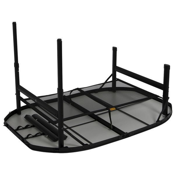 Стол Bo-Camp Northgate Oval 120x80 cm Black/Grey (1404187) DAS302568 фото