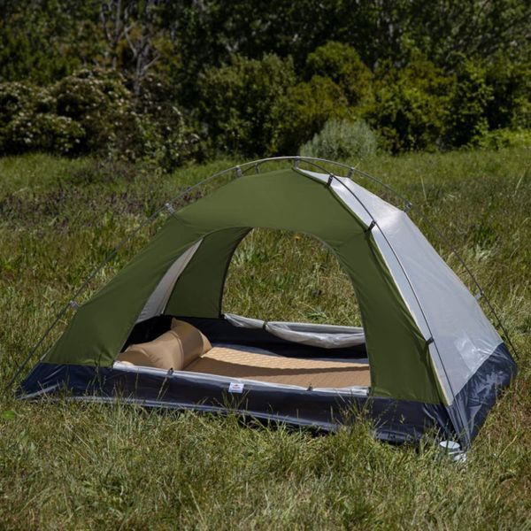 Намет двомісний Naturehike P-Series NH18Z022-P, 210T/65D, темний Хаки 88604 фото
