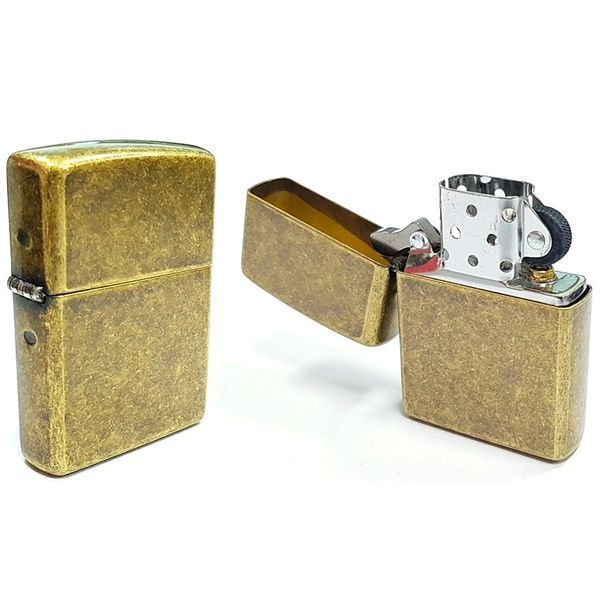 Запальничка Zippo Classic Antique Brass 201FB V77553991 фото