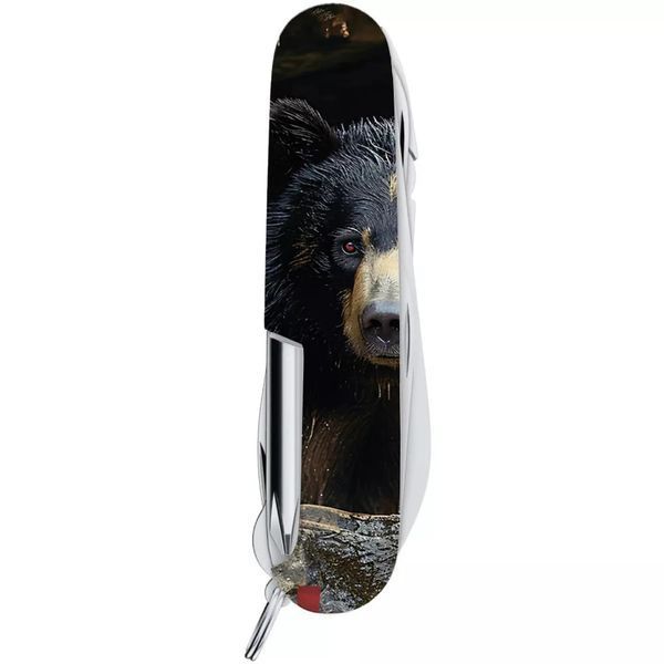 Швейцарський ніж Victorinox Fieldmaster Animal 91 мм 16 функцій Чорний ведмідь (1.4713.3_F1100pw) V77552776 фото