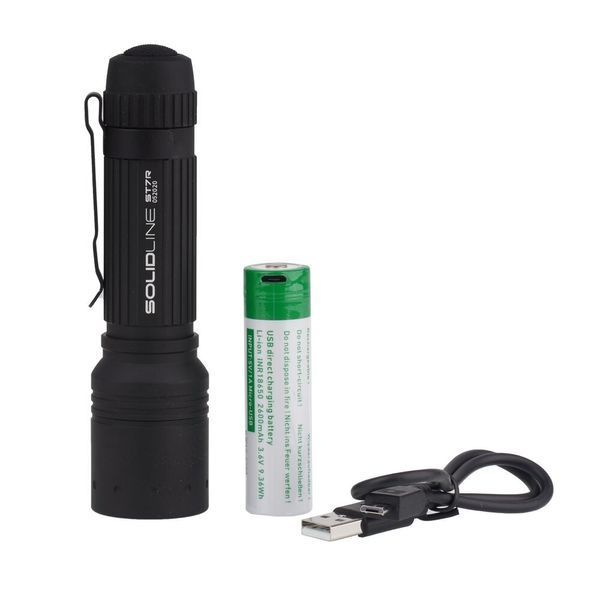 Ліхтар Solidline ST7R, заряджається, 1000/250/30, блістер 502214 6008992 фото