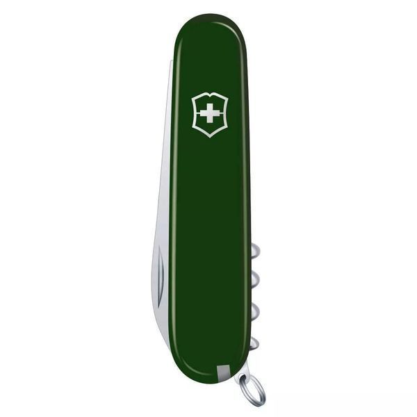 Швейцарський ніж Victorinox Waiter 84 мм 9 функцій Зелений (0.3303.4) V77552837 фото