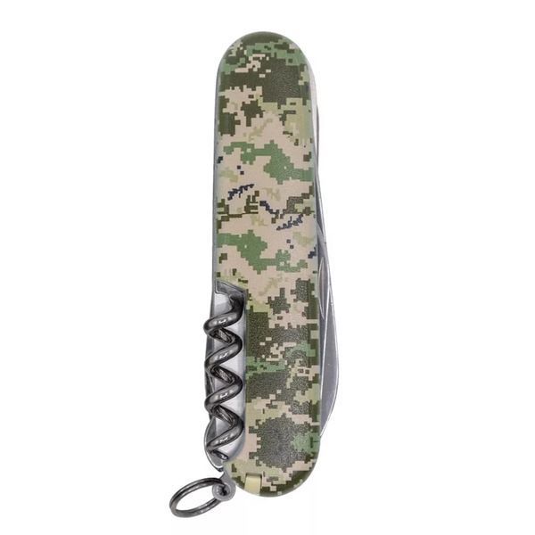 Швейцарський ніж Victorinox Climber Army Піксель з червоним лого (1.3703.3.W3941p) V77552899 фото