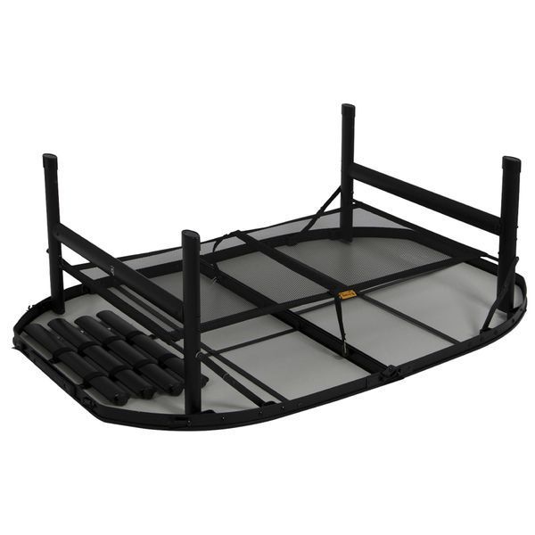 Стол Bo-Camp Northgate Oval 120x80 cm Black/Grey (1404187) DAS302568 фото