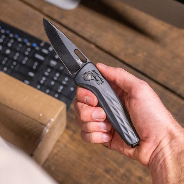 Ніж SOG One-Zero XR Aluminium BB Black SOG-12-73-03-57 12580312 фото