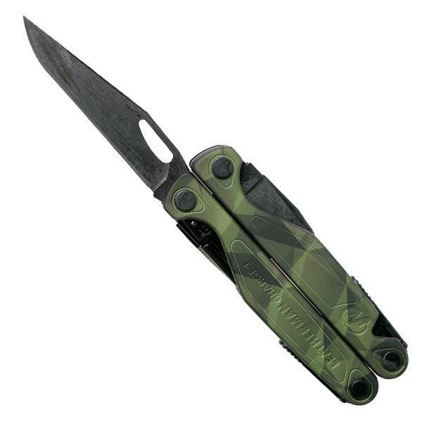 Мультитул Leatherman Charge Plus Camo Forest + чехол + клипса + кольцо для темляка 832710 4007583 фото
