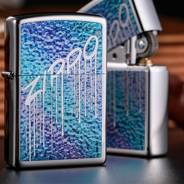 Запальничка Zippo Fuzion Liquid Logo 29097 V77553873 фото
