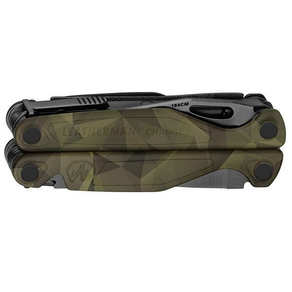 Мультитул Leatherman Charge Plus Camo Forest + чехол + клипса + кольцо для темляка 832710 4007583 фото