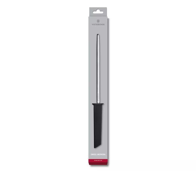 Сталевий мусат Victorinox Swiss Modern Honing Steel середньо-дрібна насічка, Чорний 7.8306 V77554480 фото