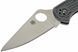 Ніж Spyderco Delica 4 Flat Ground Grey C11FPGY 870135 фото 8