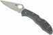 Ніж Spyderco Delica 4 Flat Ground Grey C11FPGY 870135 фото 4