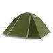 Намет двомісний Naturehike P-Series NH18Z022-P, 210T/65D, темний Хаки 88604 фото 1