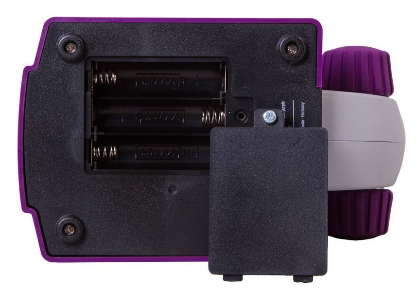 Мікроскоп Bresser Junior 40x-640x Purple з набором для дослідів і адаптером для смартфона 8851300GSF000 фото