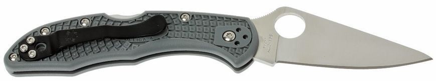 Ніж Spyderco Delica 4 Flat Ground Grey C11FPGY 870135 фото