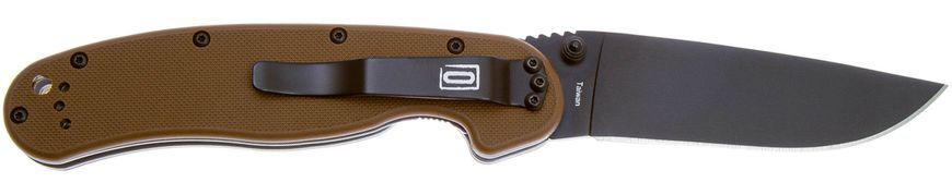 Нож Ontario RAT-1 AUS-8 Blade Black Coyote Brown ON8846CB 14780015 фото