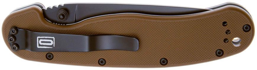 Нож Ontario RAT-1 AUS-8 Blade Black Coyote Brown ON8846CB 14780015 фото