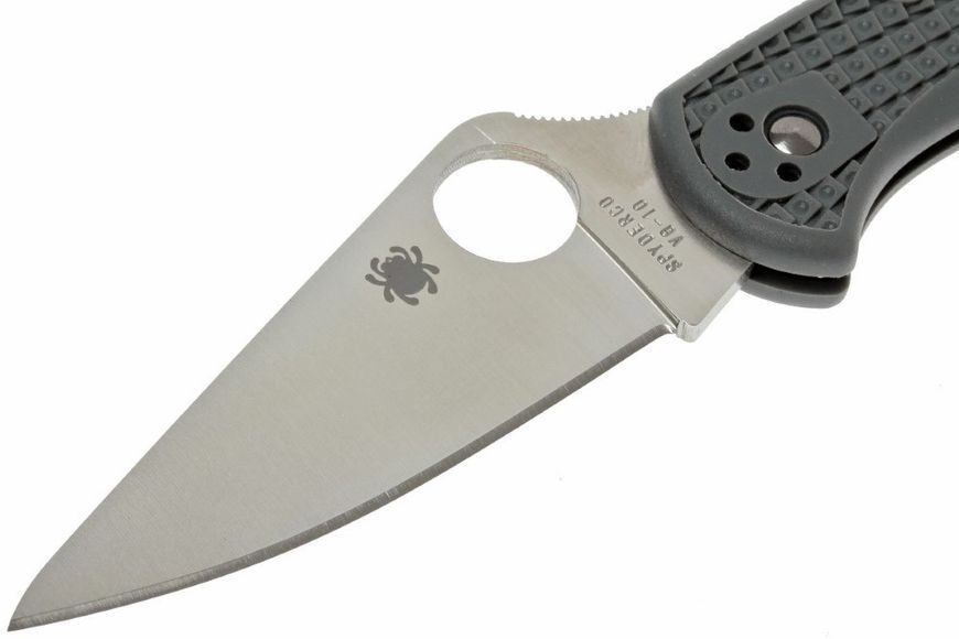 Ніж Spyderco Delica 4 Flat Ground Grey C11FPGY 870135 фото