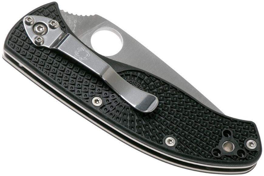 Ніж Spyderco Tenacious Lightweight Серейтор C122SBK 871391 фото